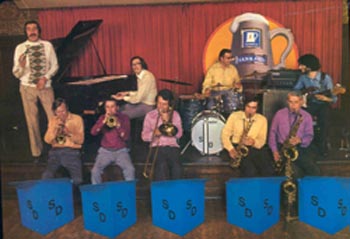 Lew with the Stan Daly band